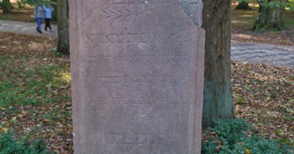 ul. Zdrojowa, CMENTARZ ŻYDOWSKI-LAPIDARIUM (wez) (6)